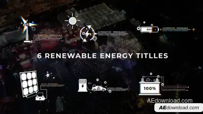 Renewable Energy Titles Titles template preview