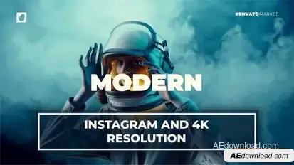 Resizable Instagram and TIktok Intro | Dynamic Rhythmic Opener Openers template preview