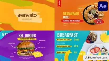 Restaurant Menu | After Effects Openers template preview