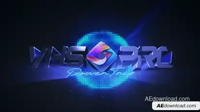 Retro Blast Logo Logo Stings template preview