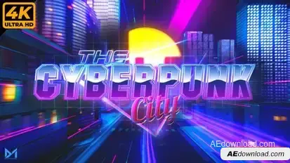 Retro City Intro Openers template preview