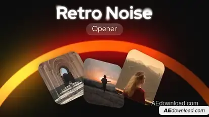Retro Glow Opener Openers template preview