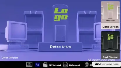 Retro Logo Logo Stings template preview