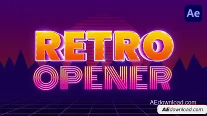 Retro Opener Openers template preview