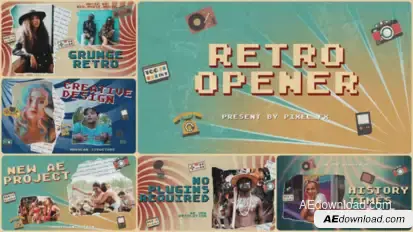 Retro Opener Openers template preview