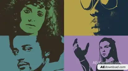 Retro Poster Effects | After Effects Elements template preview