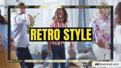 Retro Style Openers template preview