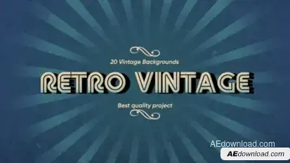 Retro Vintage Backgrounds Elements template preview