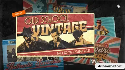 Retro Vintage Opener Openers template preview