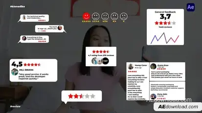 Review - ae Titles template preview
