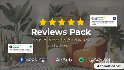 Reviews Pack broadcast-packages template preview