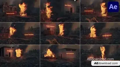Videohive Revolution Titles for After Effects Titles template preview