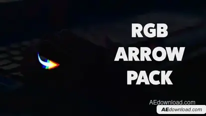 RGB Arrow Pack Elements template preview