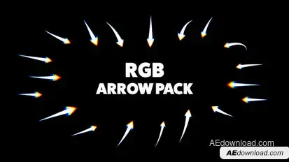 RGB Arrow Pack Elements template preview