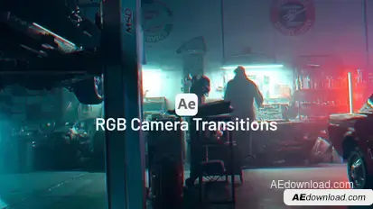 RGB Camera Transitions Elements template preview
