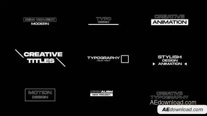 RGB Text Animation 3.0 | After Effects Titles template preview