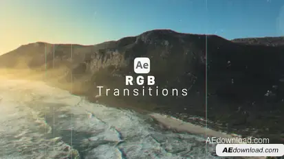 RGB Transitions Elements template preview