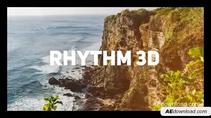 Rhythm 3D Opener Openers template preview