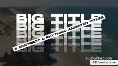 Rhythm - Text Animation | After Effects Titles template preview