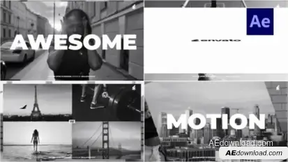 Rhythm Simple Intro / Ae Openers template preview