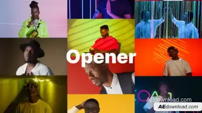 Rhythmic Opener Openers template preview