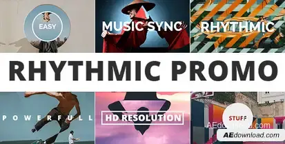 Rhythmic Promo Openers template preview