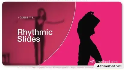 Rhythmic Slides Dynamic Intro Openers template preview