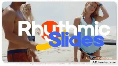 Rhythmic Slides Openers template preview
