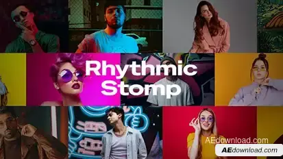 Rhythmic Stomp Opener Openers template preview