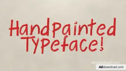 Rindle - Handpainted Typeface Titles template preview