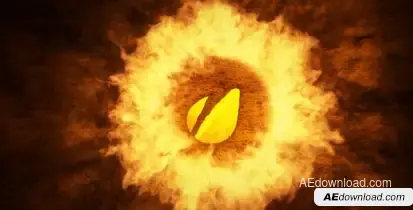 Ring Of Fire Logo Reveal Logo Stings template preview