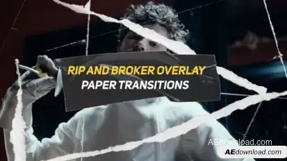 Rip And Broker Overlay Paper Transitions Elements template preview