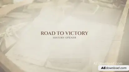Road To Victory Video Displays template preview