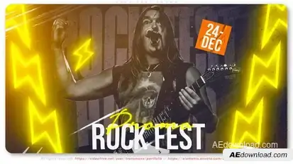 Rock Fest Promo Product Promo template preview