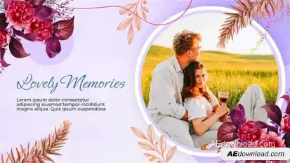 Romantic Memories Openers template preview