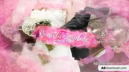Romantic Template Video Displays template preview