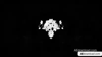 Rorschach Ink Blots - Horror Logo Reveal Logo Stings template preview