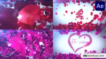 Roses Logo Transition for After Effects Elements template preview