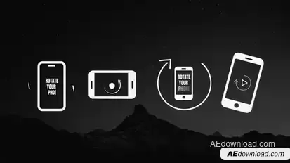 Rotate Phone Elements template preview