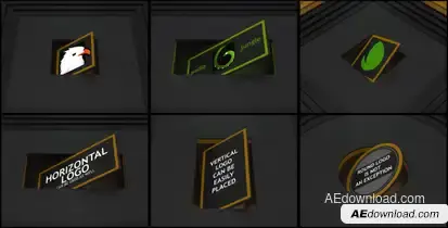 Rotation Ident (Dark) Openers template preview