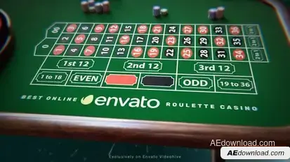 Roulette Casino Openers template preview