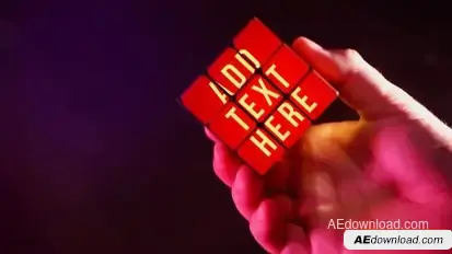 Rubik's Cube Logo Opener Openers template preview