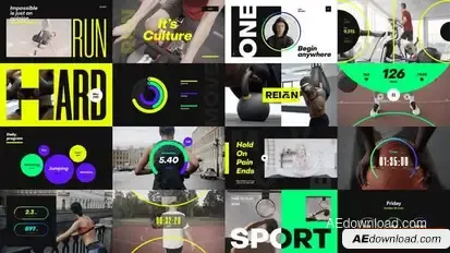 Run | Sport Promo Openers template preview