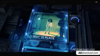 Rusty Ancient Technology Video Displays template preview