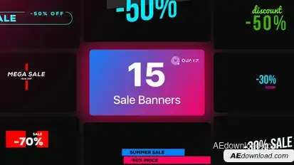 Sale Banners Vol. 01 Titles template preview