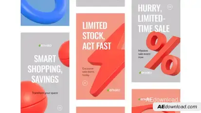 Sale Instagram Stories Product Promo template preview
