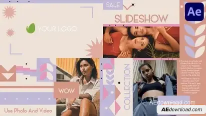 Sale Promo Slideshow for After Effects Openers template preview