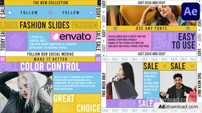 Sale Scenes for After Effects Openers template preview