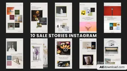 Sale Stories Instagram Product Promo template preview