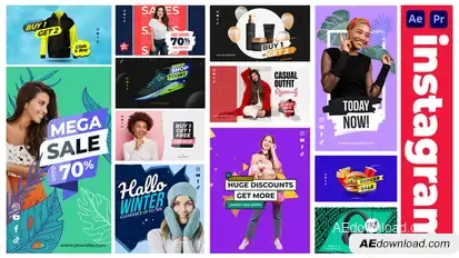 Sales | Instagram Stories & Posters Product Promo template preview